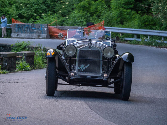 Mille Miglia 2023 Alfa Romeo 1750 6C GS ZAGATO Alejandro Pablo Oxenford Jose Luis Celada